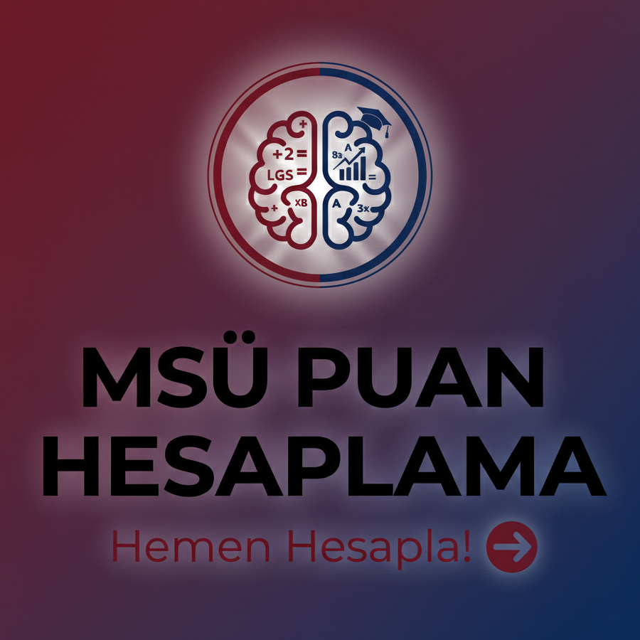 MSÜ Puan Hesaplama